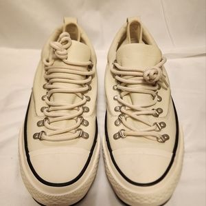 Converse Leather Upper White